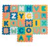 LUDI - Tappeto da pavimento - 26 lastre in schiuma - Puzzle gigante motivi lettere - da 10 mesi