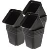 120 Pcs Vasi Da Fiori in Plastica Vivaio Vaso Per Piantine Nursery Pot