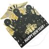 6 Pcs Cappelli Festa Cappellini Da Di Carta Decorazione Capodanno