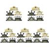 6 Pcs Cappelli Festa Cappellini Da Di Carta Decorazione Capodanno