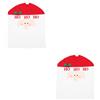 1pc Copertura decorativa natalizia di Natale Babbo Natale sedia