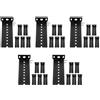 1 set di staffe per guide per tastiera staffe adattatrici per guide per