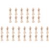 6 Pcs Mollette Bucato Legno Per Clip Lavanderia Della Linea Di Vestiti