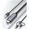 Cavo adattatore HDMI 3 in 1 per TV, iPhone, iPad, Android e Tablet e Proiettore