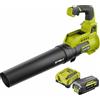 RYOBI RY36BLA-140 Soffiatore Turbo Jet 36V Batteria 4Ah Caricabatterie 152 km/h