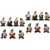 7 Pcs Nani Da Giardino Miniatura Accessori Ornamenti Decorazione
