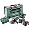Metabo W 18 L 9-125 Quick Set smerigliatrice angolare a batteria 18 V (smeriglia