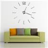 3 D Orologio A Muro Moderno Adesivi Murali Specchio Da Parete Fai Senza Cornice