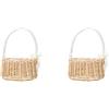 Cesto Di Fiori Canestro Da Giardino Cestino Portaoggetti Basket Premium