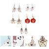 5 Pairs/Pack Accessori Di Halloween Orecchini Donna Da Festa Per Feste