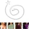 Music Jewelry Heaven Star Pendant Ciondolo Collana Decorazione Della in Metallo