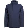 Harmont & Blaine - Field jacket blu in tessuto tecnico con pettorina in nylon st