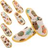 4 Pcs Pantofole Elfo Bambino Ospiti Slippista Per Bambini Interne