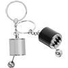 2 Pcs Portachiavi Auto Catene Chiave Per Zaini Le Della Macchina