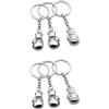 3 Pcs Ciondolo Guantoni Boxe Accessori Per Chiavi Della Catena Chiave