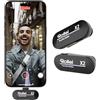 Rollei Microfono Lavalier Wireless, Hear:Me Mobile X2 Microfoni Senza Fili Smartphone USB C per iPhone 15/16/Android Dispositivi Tipo C in Streaming TikTok YouTube Registrazione Video Vlog