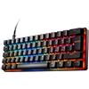 SteelSeries Apex Pro Mini Gen 3 con Switch HyperMagnetic OmniPoint 3.0 - Attuazione regolabile - Rapid Trigger - Preset di gioco - Protection Mode - Rapid Tap/SOCD - RGB -Copritasti in PBT - NO QWERTY