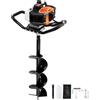 VEVOR Trivella per Pali a Gas 52 CC 1450 W Trivella per Terra con Punte 200 mm