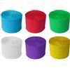 6 Rolls Stelle Filanti Carta Rotolo Da Regalo Crepe Streners Di Feste