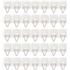 35 Pcs Gancio Da Muro Per Quadri Adesivi Piccolo Appendiabiti Piatti