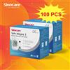 Sinocare Misuratore della glicemia striscia per Sinocare Safe AQ Pro I*100