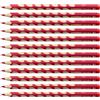 STABILO EASYcolors - Matita colorata Ergonomica - per Destrimani - Confezione da 12 - Rosso Ciliegia