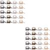 20 Pcs Porta Chiavi Portachiavi Hardware Del Telecomando Da Polso