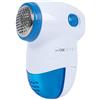 Clatronic TC 3758 - Mini detergente per tessuti, per rimuovere efficacemente pelucchi e piccoli pelucchi, lama in acciaio inox a 3 scomparti, piccolo e maneggevole, 52 x 98 x 74 mm