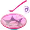 Nuby Set pappa Nuby Piatto Pappacalda, modello ID5342, Assortito, per alimentazione