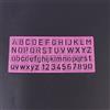 4 Pcs Stencil Di Numeri Stampini Lettere Per Verniciatura Spruzzo