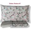 Bassetti COMPLETO LETTO FLANELLA-100%Cotone-BASSETTI-Lenzuola-SOTTO-SOPRA-FEDERE-30%SALE