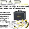 STANLEY - Valigia kit manutenzione cod. STMT98109-1 - completa di 142 attrezzi!