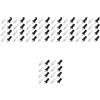 16 Pcs Shutter Louver Repair Pins Roller Blind Perno Di Fissaggio