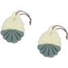 Spazzola Per Corpo Asciugamano Da Doccia Esfoliante Scrubber Bagno Pouf