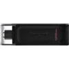 Kingston DataTraveler 70 Chiavetta USB Dettaglio 128 GB Nero DT70/128GB USB-C®
