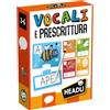 Headu Gioco Educativo Vocali e Prescrittura Headu IT51654 Per Imparare a Leggere Bimbi
