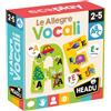 Headu Puzzle Gioco Educativo Per Bambini 2-5 Anni Le Allegre Vocali Lettere Headu