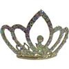 Pettine Per Capelli Diadema Con Mini Diadema Con A Strass, 4,7 X 4,3