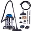 SCHEPPACH Bidone aspiratutto c-nts20-x con batteria 4,0Ah e caricabatteria Scheppach