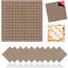 MAKA home Piastrelle Adesive Cucina Bagno Mosaico Vetro 30 x 30 cm Kit 10 Pezzi