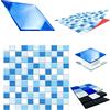 MAKA home Piastrelle Adesive Cucina Bagno Mosaico Vetro 30 x 30 cm Kit 10 Pezzi