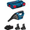 Bosch Aspiratore BOSCH GAS 12V-LI (2 x 6,0 Ah + GAL12V-40 + L-Boxx 102)