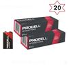 Procell by Duracell batterie PROCELL INTENSE by DURACELL pile transistor 9v 9 volts 9 v industrial