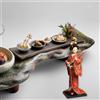 Bambole Kimono Bambole Geisha giapponesi etniche Deocration autoportante 9