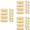 20 Pcs Chiusure Per Collane Perline Oro Braccialetti Chiusura Collana Ganci Da