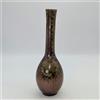 Vaso da fiori in ceramica giapponese a collo lungo con gru a forma di collo v...