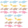 20 pezzi di dinosauri volanti con dita giocattoli elastici di dinosauri fionde