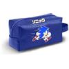 Karactermania Sonic The Hedgehog Action-Borsa da Toilette da Viaggio Brick PLUS, Blu, 27 x 13 cm