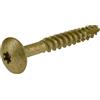 Power Pro The Hillman Group 47866 1/4-inch x 1 - 1/5,1 cm Star Drive Construction lag Screw with truss Head 1000 Hour Bronze Ceramic Coat, 75-pack