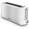 Grunkel - TS-MAXISTEEL - Tostapane con 6 livelli di tostatura e vassoio raccogli briciole rimovibile. Funzione surriscaldare, scongelare e annullare - Acciaio inossidabile - 1000 W